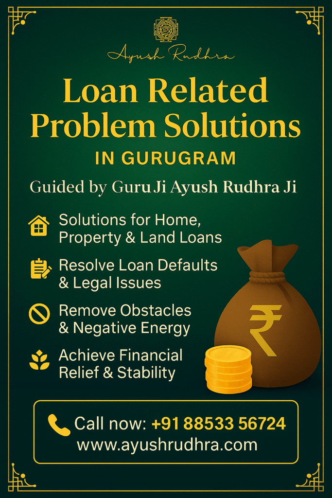Overcome Financial Burdens and Find Relief with Astrology – Loan Related Problem Solutions in Gurgaon