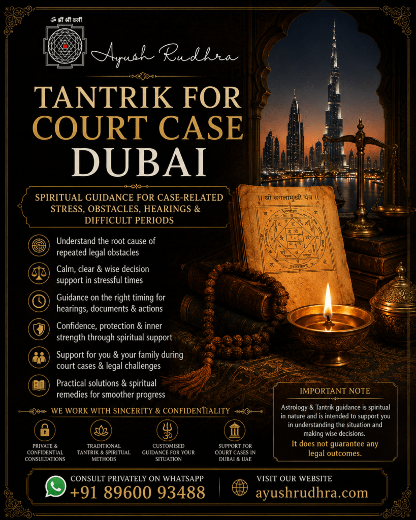 Tantrik for Court Case Dubai: What Responsible Spiritual Guidance Should and Should Not Promise