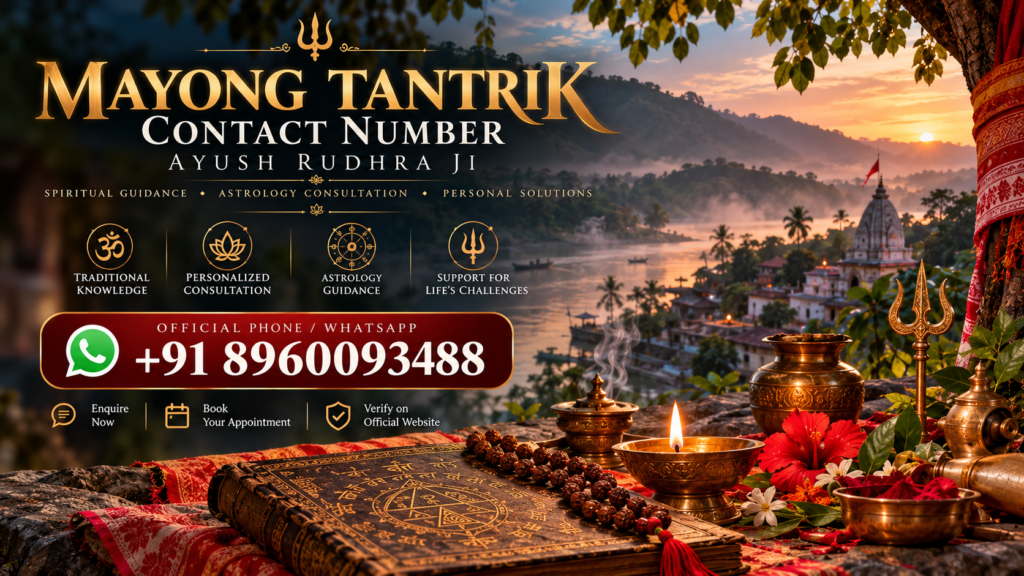 Mayong Tantrik Contact Number: Connect With Ayush Rudhra Ji Through Official Channels